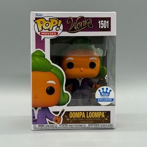 Funko Pop! Movies #1501 Oompa Loompa Wonka Funko Shop Exclusive New w/ Protector